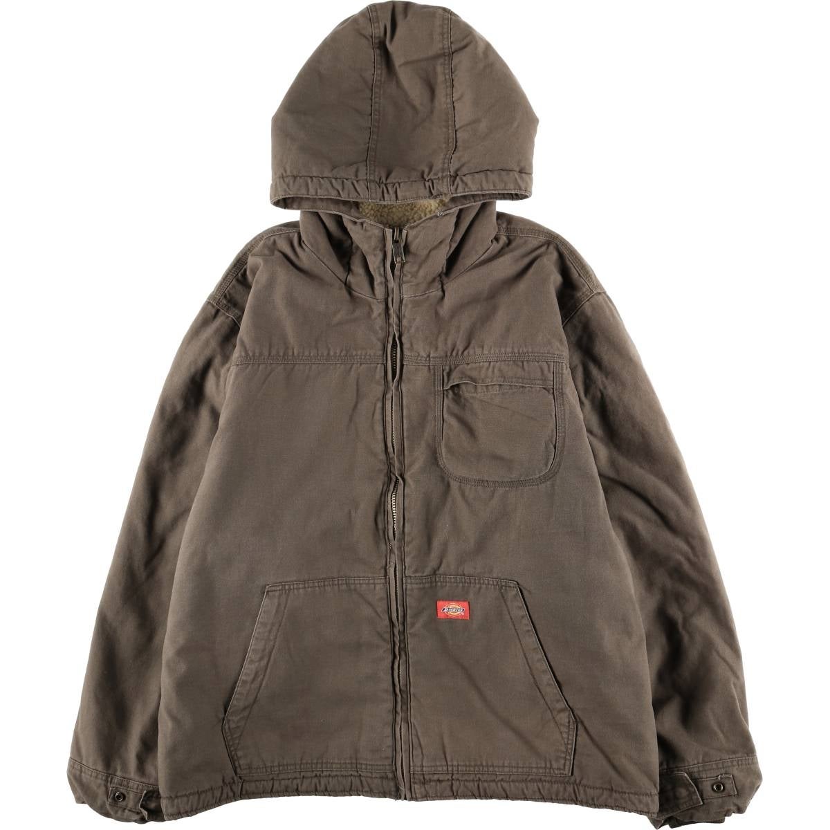 古着 ディッキーズ Dickies 中綿入り ダックベスト メンズXXL相当
