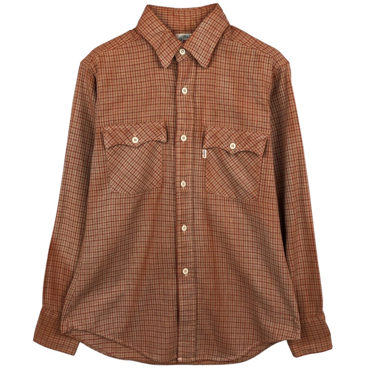 古着 リーバイス Levi's RELAXED RELAX オンブレチェック 長袖 フランネルチェックシャツ レディースS相当/eaa615780 古着 リーバイス Levis RELAXED RELAX オンブレチェック 長袖