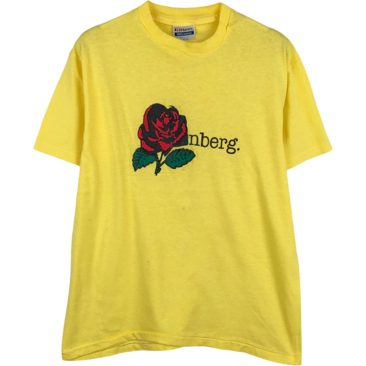 古着 90年代 ヘインズ Hanes 花柄 ひまわり柄 フォトTシャツ USA製