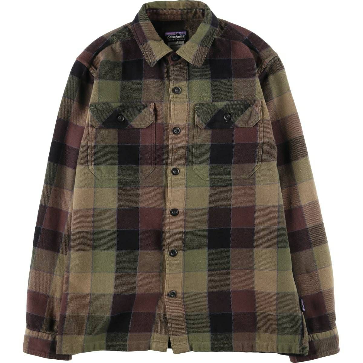 古着 パタゴニア Patagonia フィヨルドフランネルシャツ 53947FA11