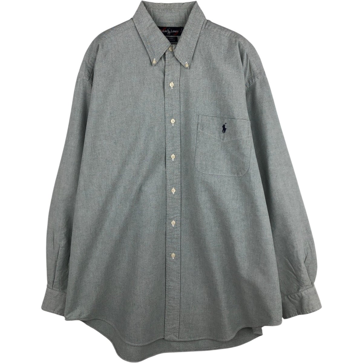 古着 ラルフローレン Ralph Lauren THE BIG SHIRT 長袖 ボタンダウン