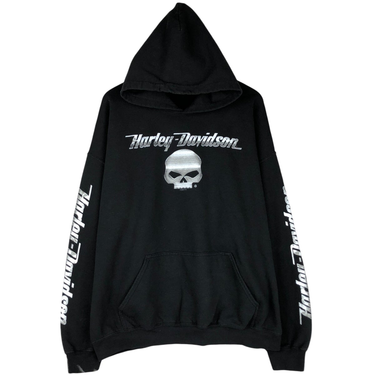 古着 ハーレーダビッドソン Harley-Davidson 蛇柄 パイソン柄