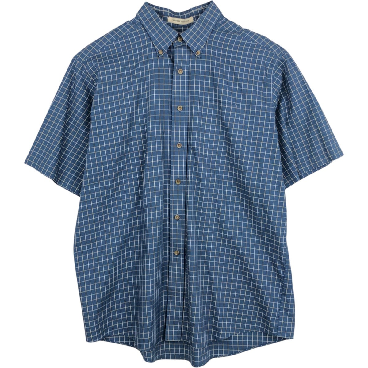 80s USA製 エルエルビーン 半袖シャツ ボタンダウン L.L.Bean 白 90s 