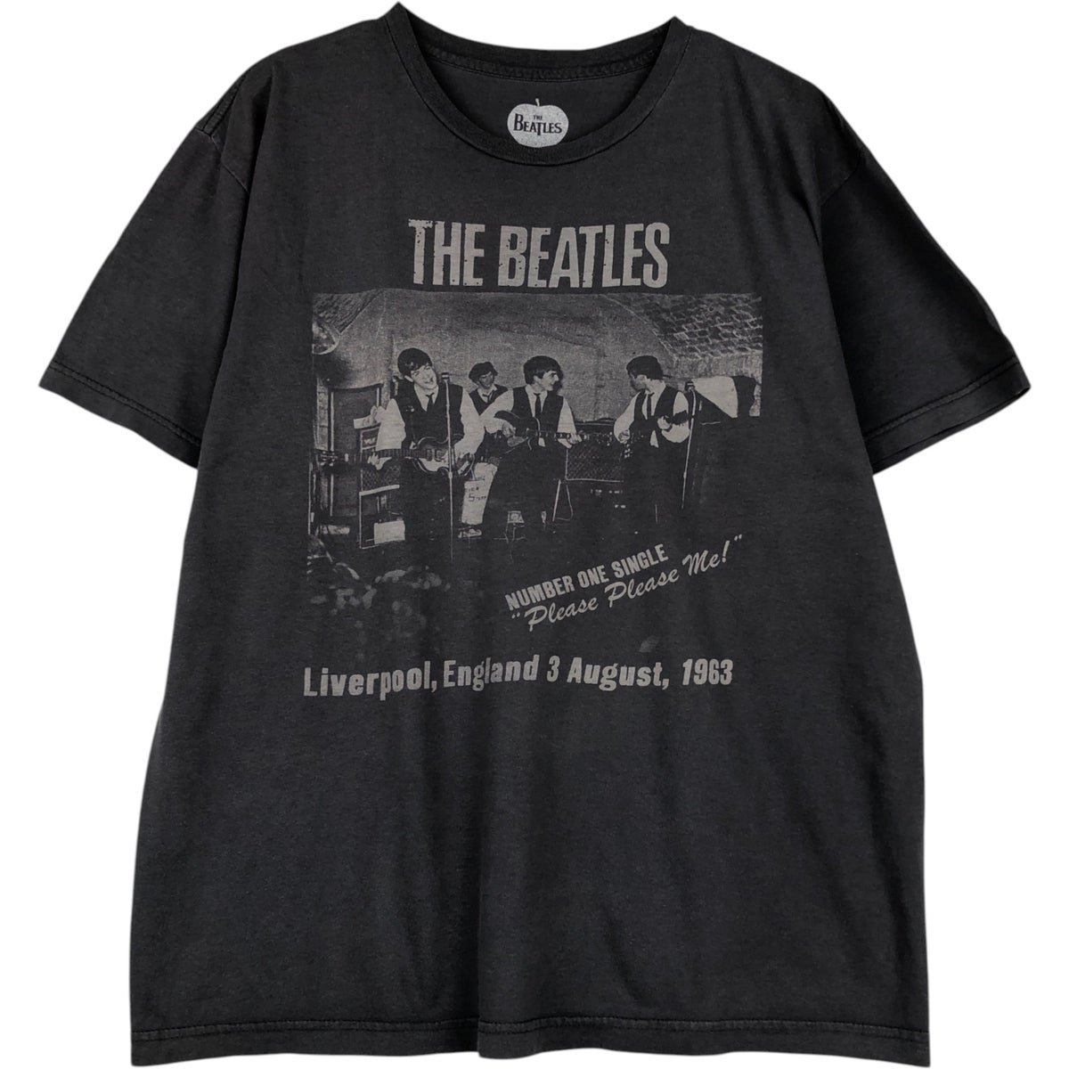 古着 THE BEATLES ビートルズ バンドTシャツ バンT メンズL相当