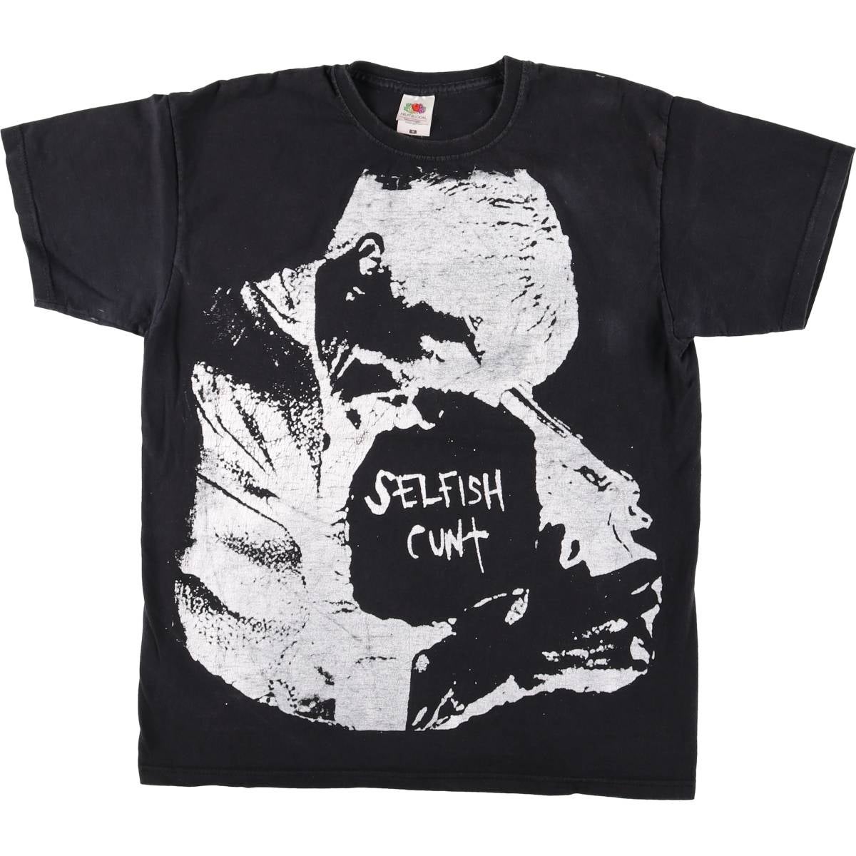 古着 フルーツオブザルーム FRUIT OF THE LOOM SELFISH CUNT セル