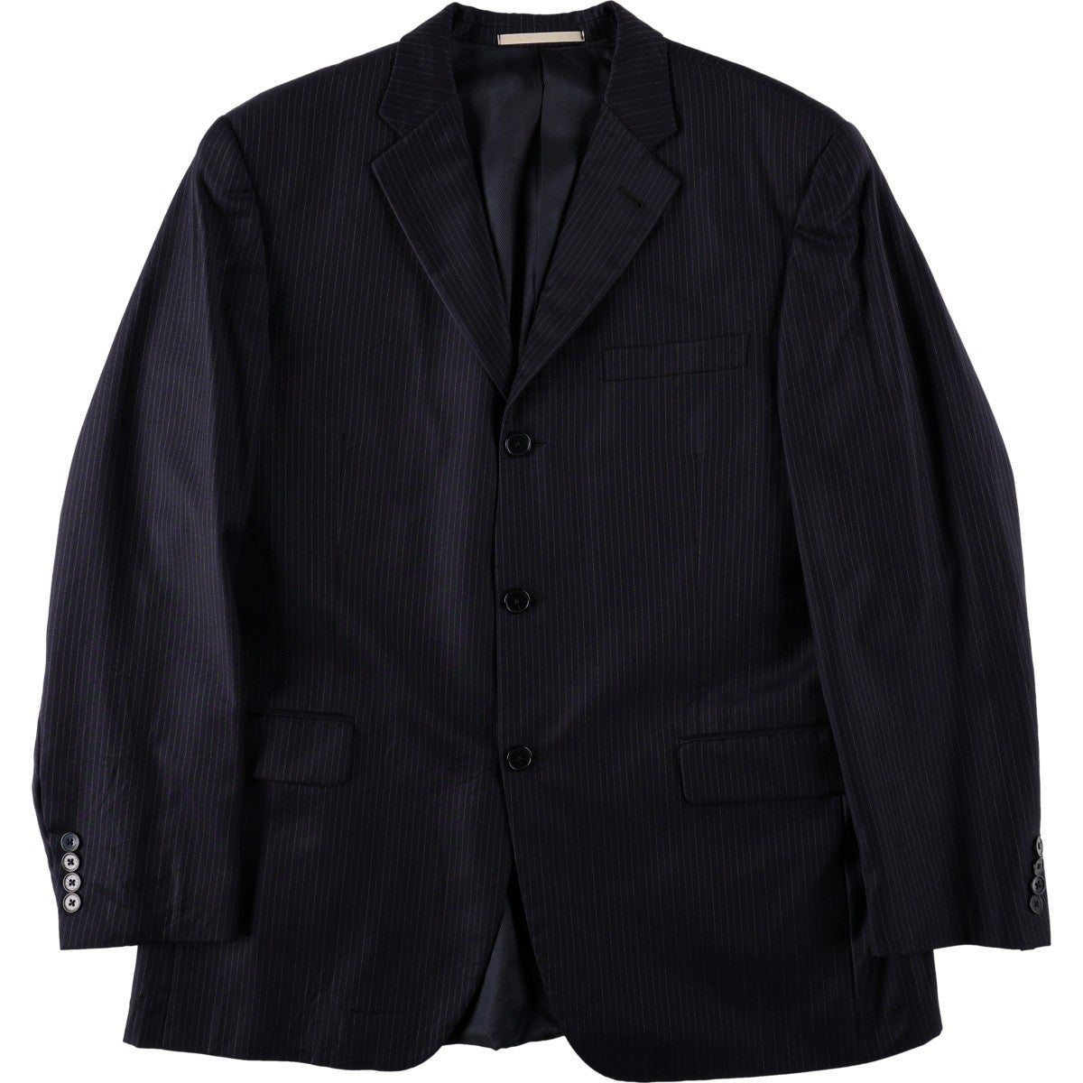 古着 ポールスミス Paul Smith LONDON ストライプ柄 ウールテーラード