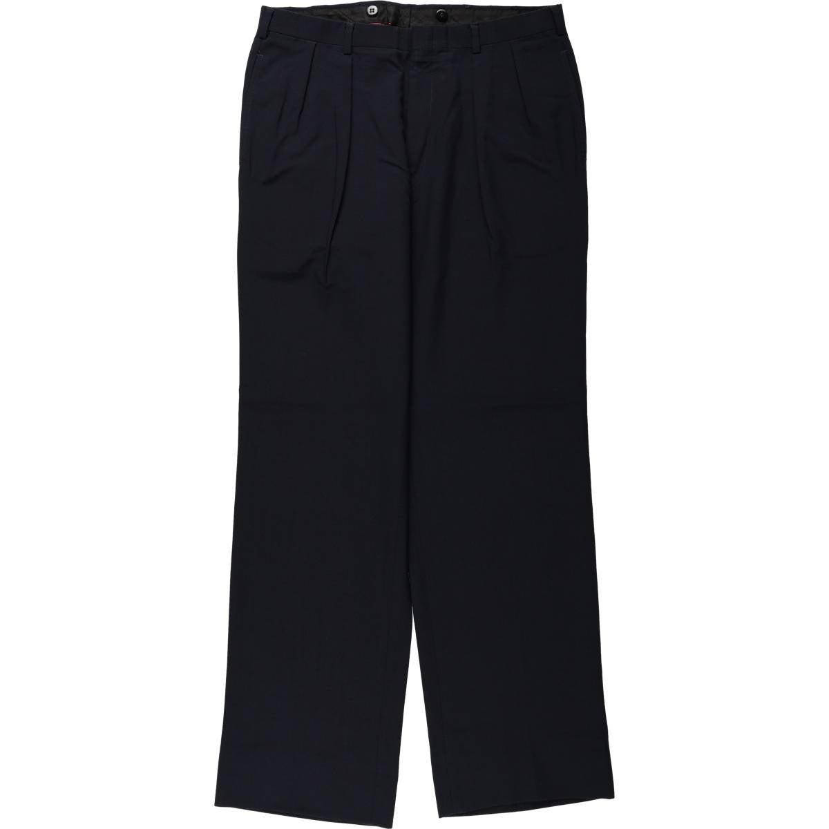 古着 ～90年代 kabat ツータック ウールパンツ スラックス メンズw33