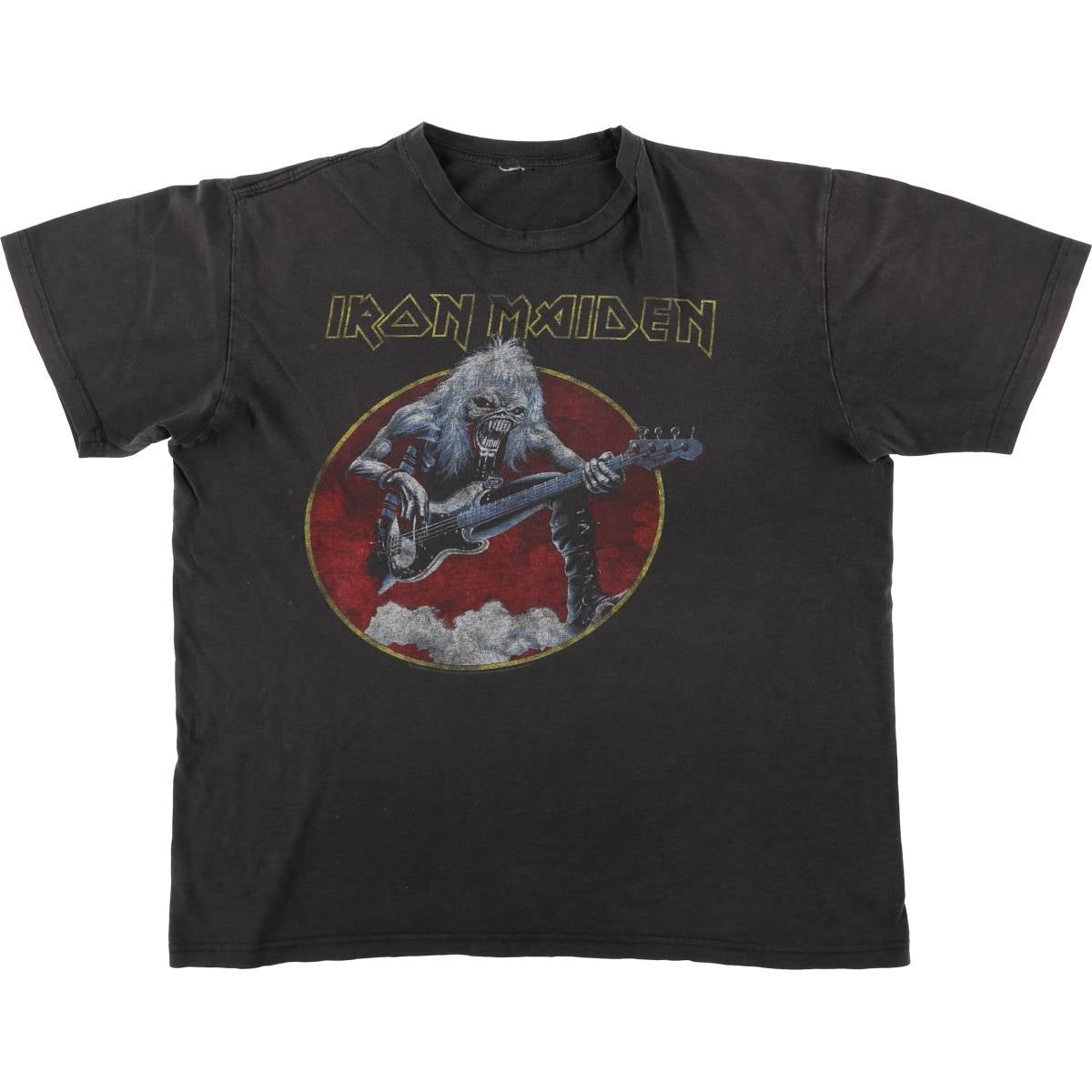 古着 IRON MAIDEN アイアンメイデン バンドTシャツ バンT メンズL相当