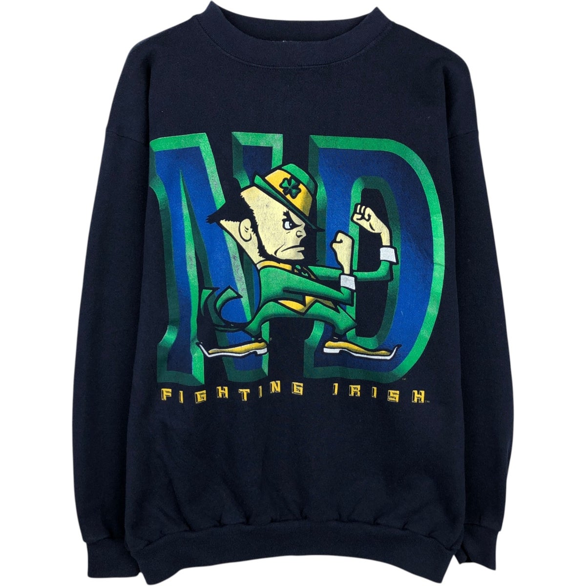 古着 REDOAK FIGHTIN IRISH ノートルダム大学 ファイティングアイ