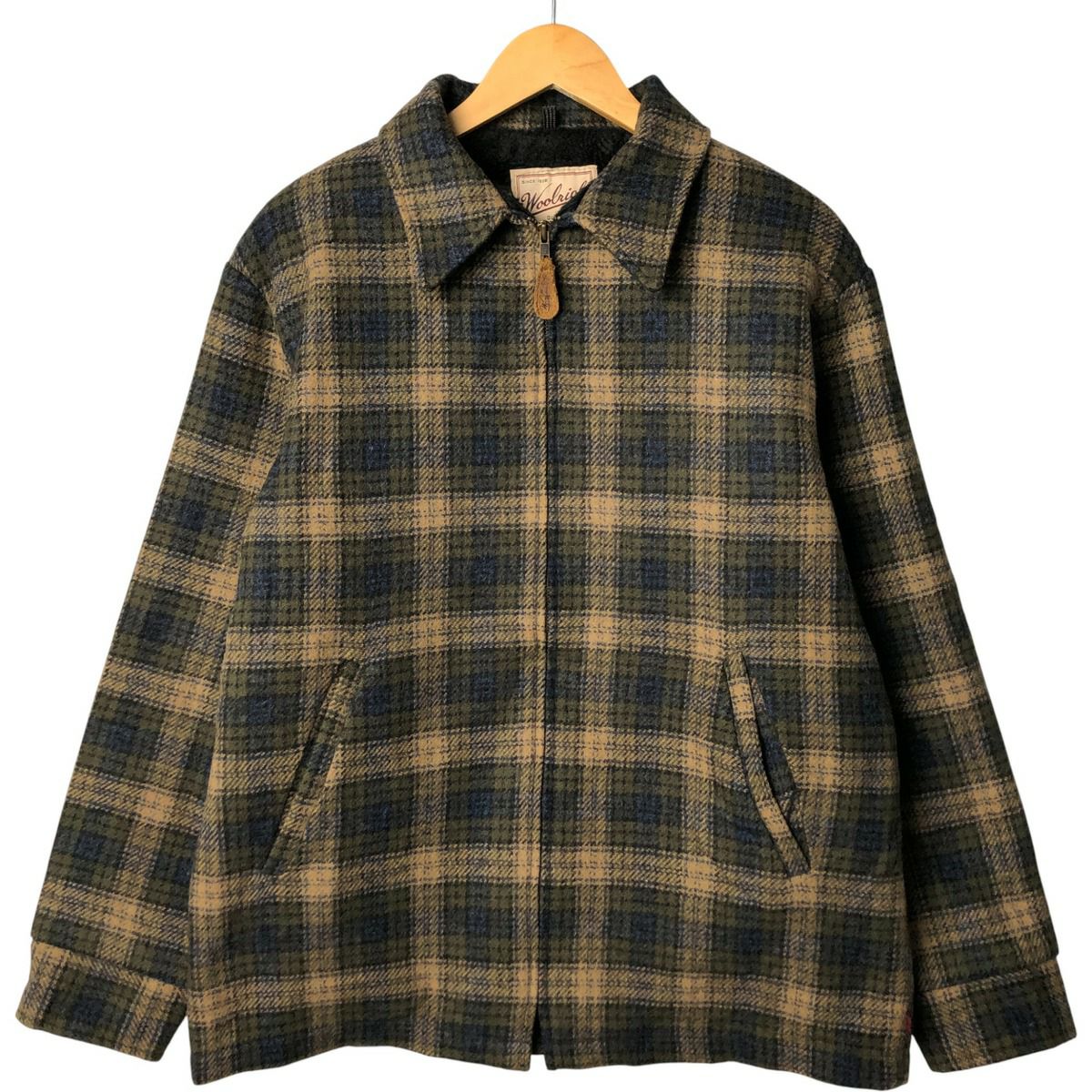 古着 90～00年代 ウールリッチ WOOLRICH チェック柄 ウールスポーツ