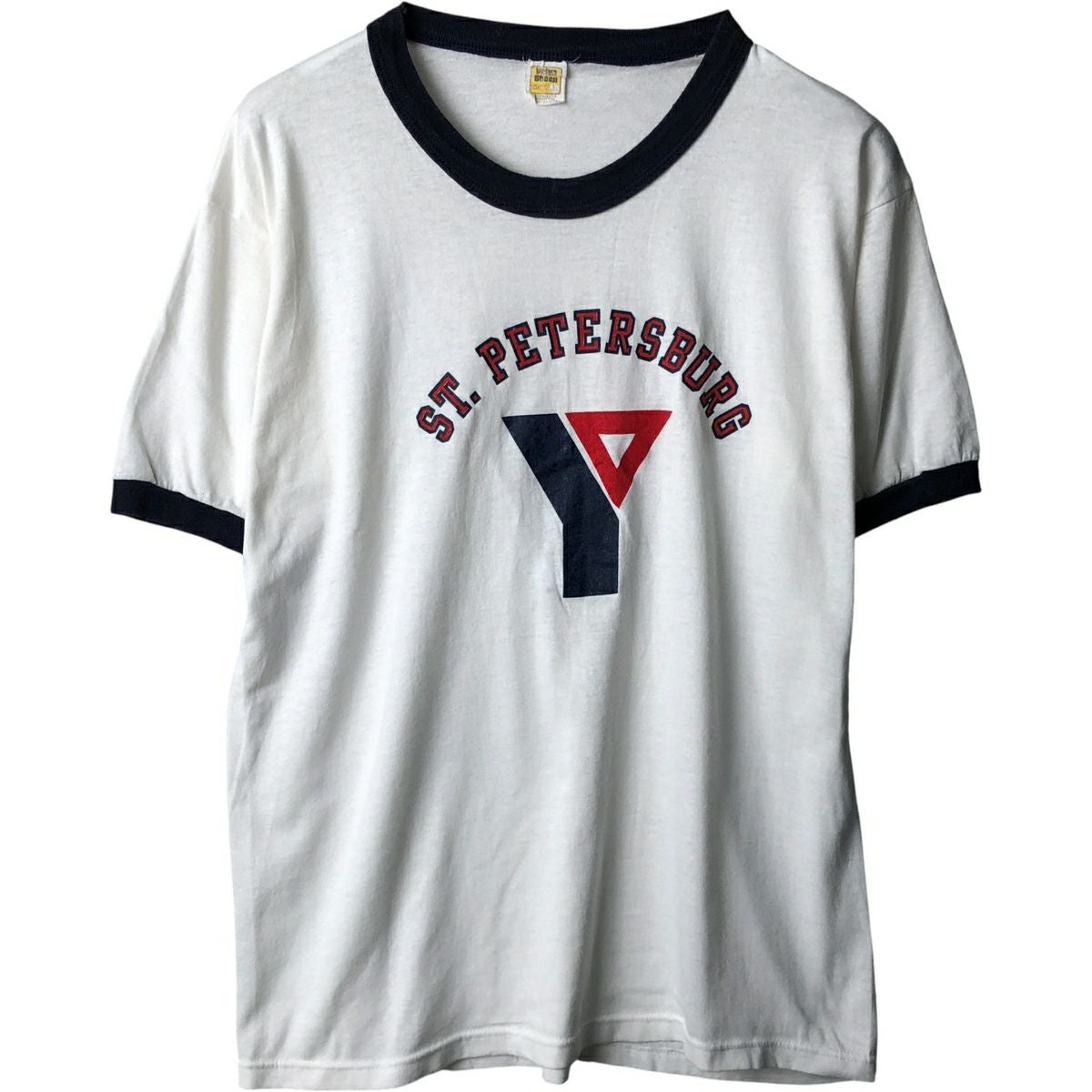 古着 80年代 ベルバシーン VELVA SHEEN リンガーTシャツ USA製 メンズL