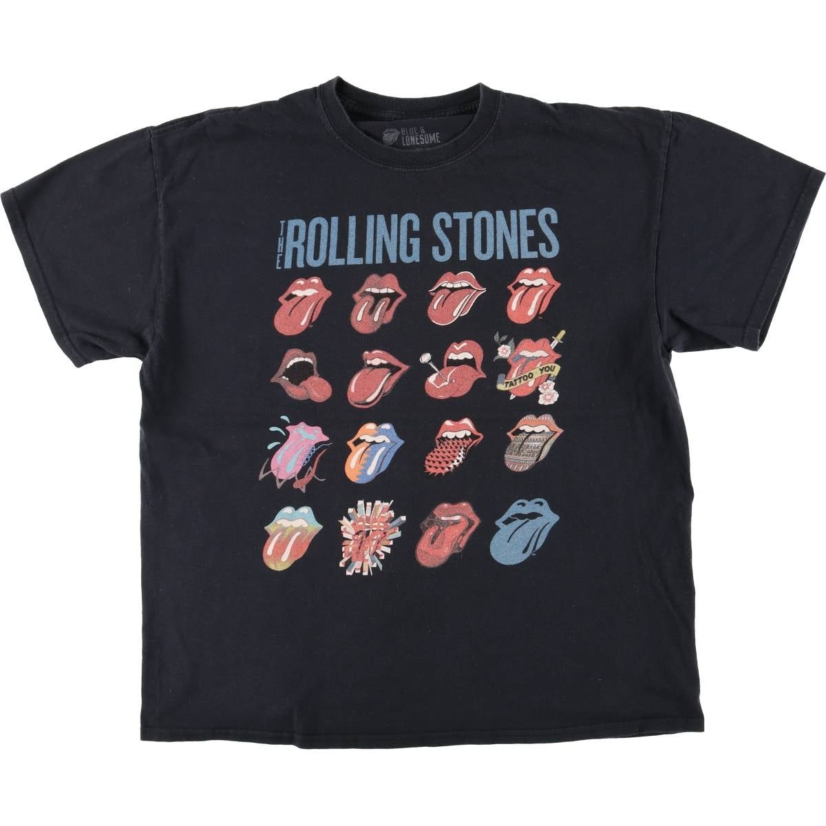 【XXL】ローリングストーンズ 公式TEE TAN ベロ Lips リップス バンドTシャツ バンT 古着 ヴィンテージ 古着 00s Rolling Stones 「A Bigger Bang」 超BIG リップ&タン ロック