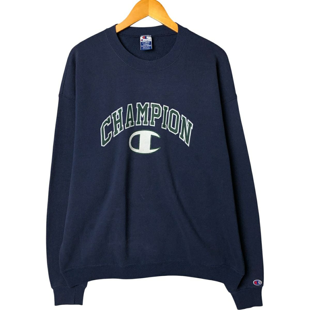 古着 90年代 チャンピオン Champion AUTHENTIC ATHLETICWEAR ロゴ