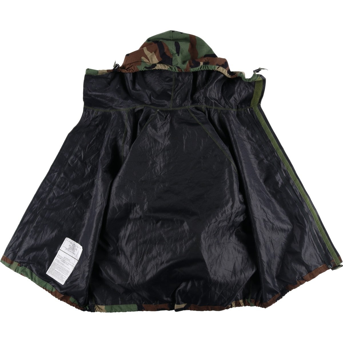 古着 00年代 米軍実品 迷彩柄 ウッドランドカモ ケミカル
