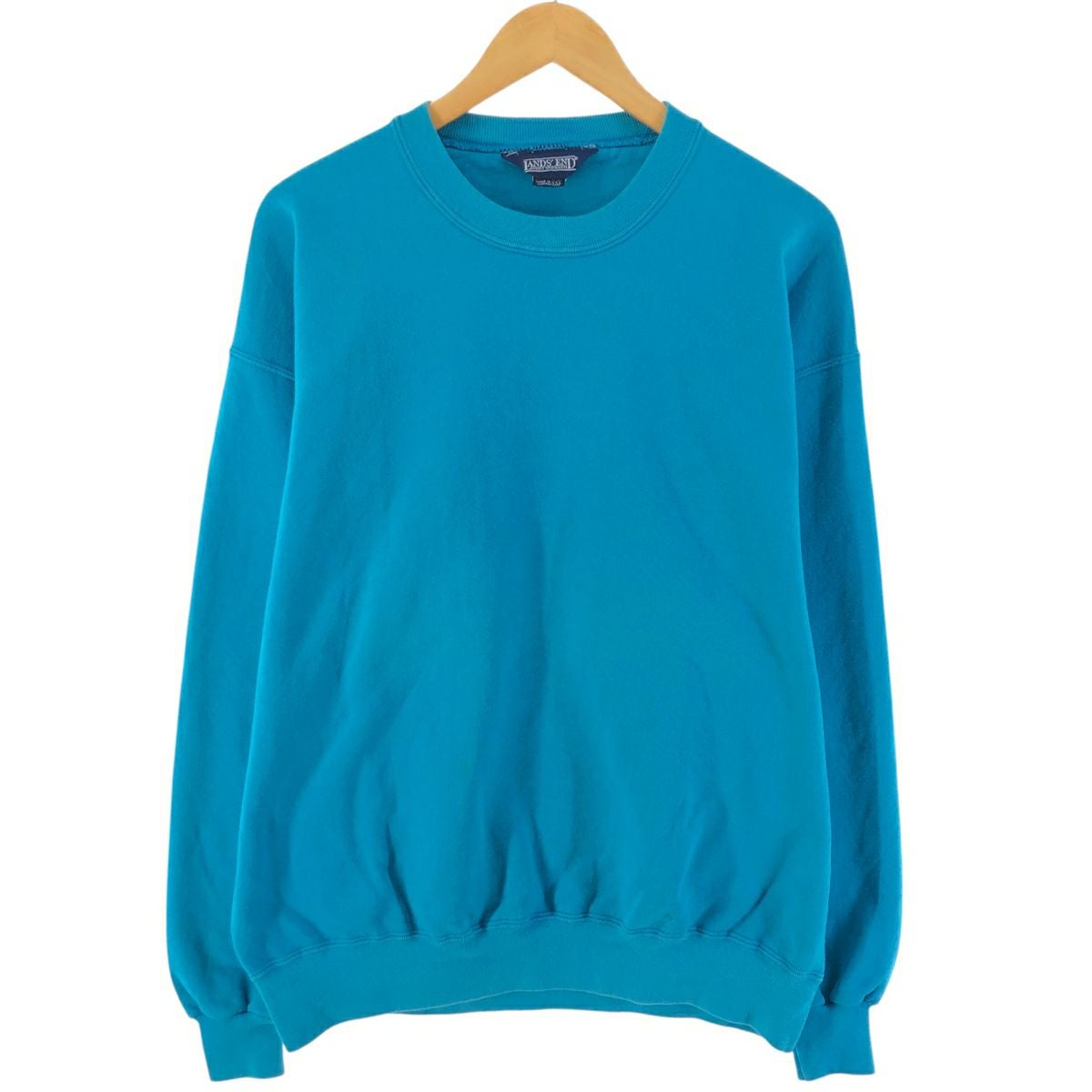 古着 80~90年代 ランズエンド LANDS'END 無地 ブランクスウェットシャツ トレーナー USA製 レディースS相当 ヴィンテージ/eaa608796 古着 80年代 ランズエンド チャンピオン 無地 ブランクスウェット