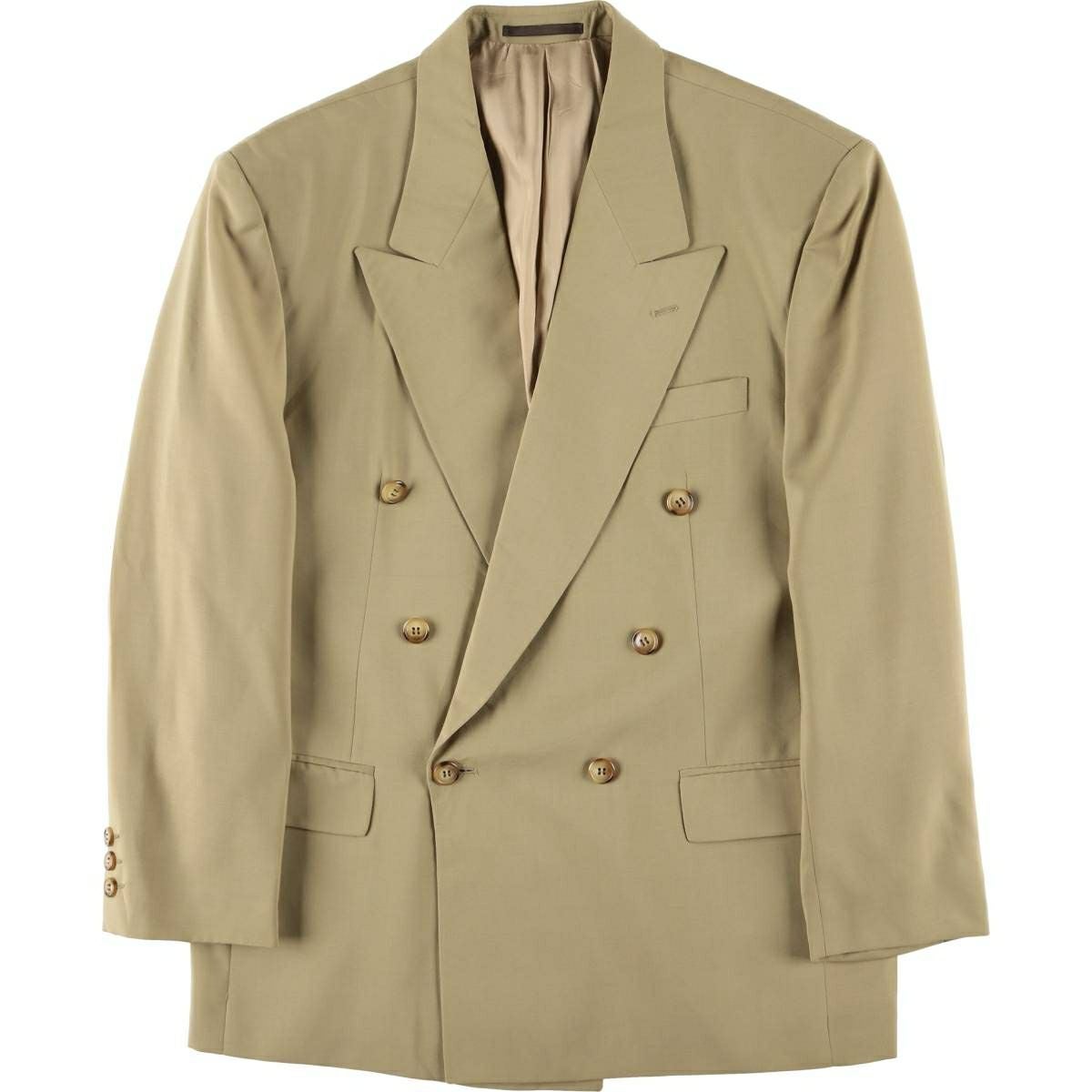 古着 イヴサンローラン Yves Saint Laurent ダブルブレスト ピークド