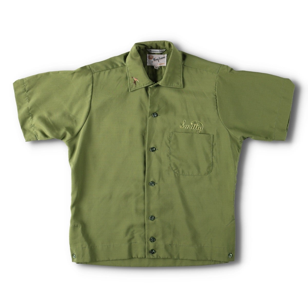 King Louie ボウリングシャツ 2XL 古着 60年代 Holiday King Louie ボウリングシャツ ボックスシャツ