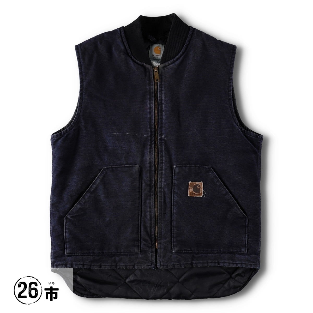 古着 カーハート Carhartt VO2 MDT 中綿入り ダックベスト USA製