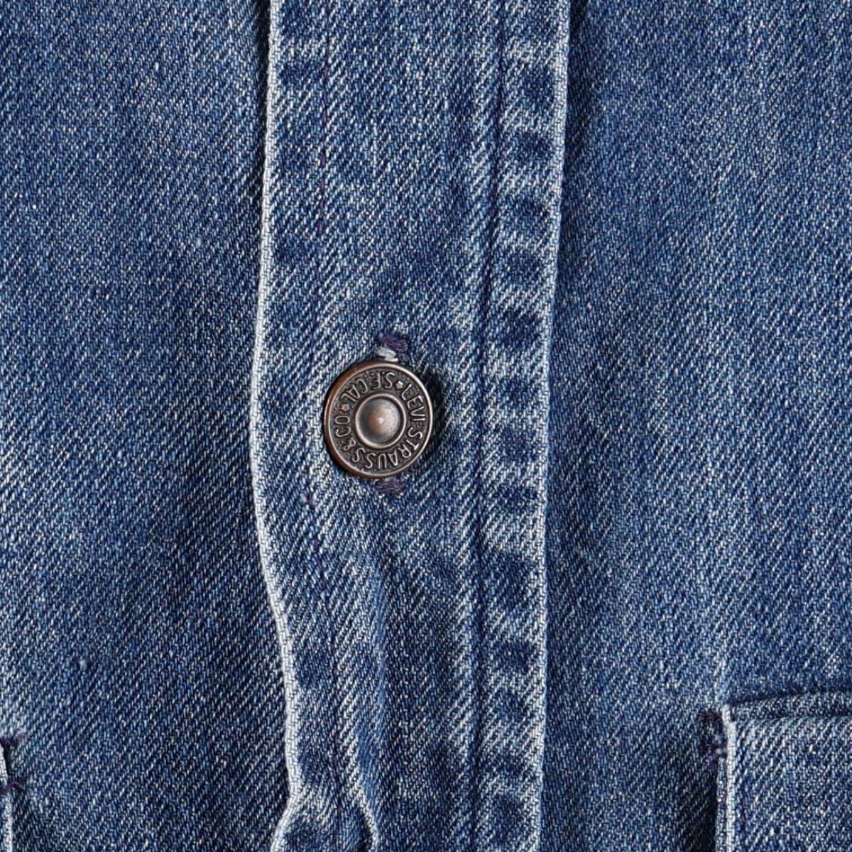 古着 70年代 リーバイス Levis ビッグE BIG E 長袖 デニムシャツ
