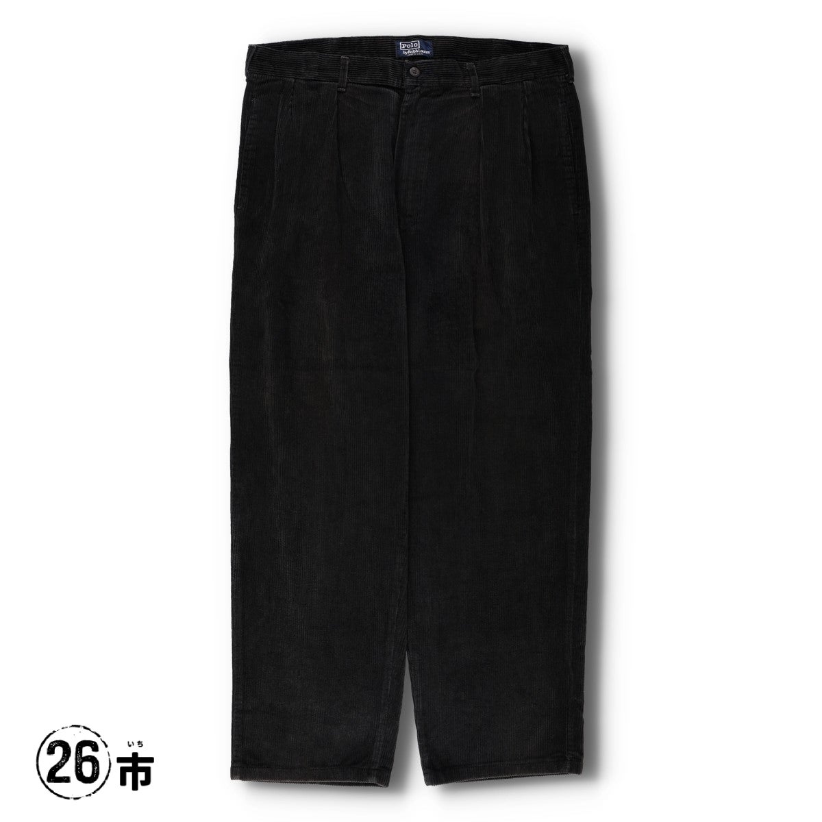 プ*O様 黒 リネンシルクラルフローレン スラックス パンツ ビンテージ 383 古着 90年代 ラルフローレン Ralph Lauren POLO by Ralph Lauren