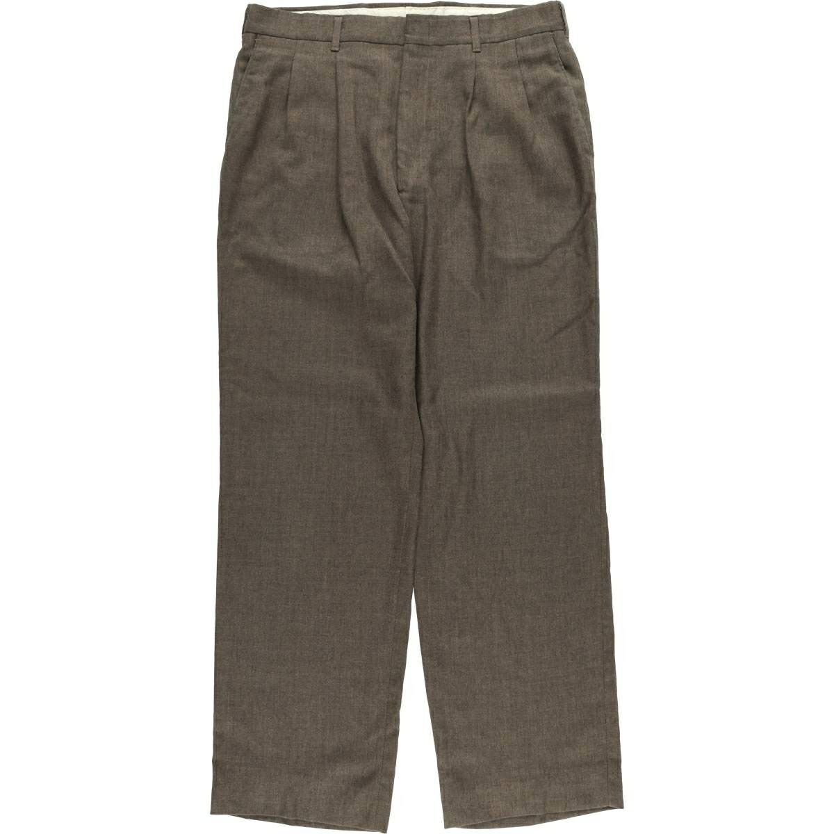 古着 ハガー HAGGAR IMPERIAL ツータック スラックスパンツ USA製