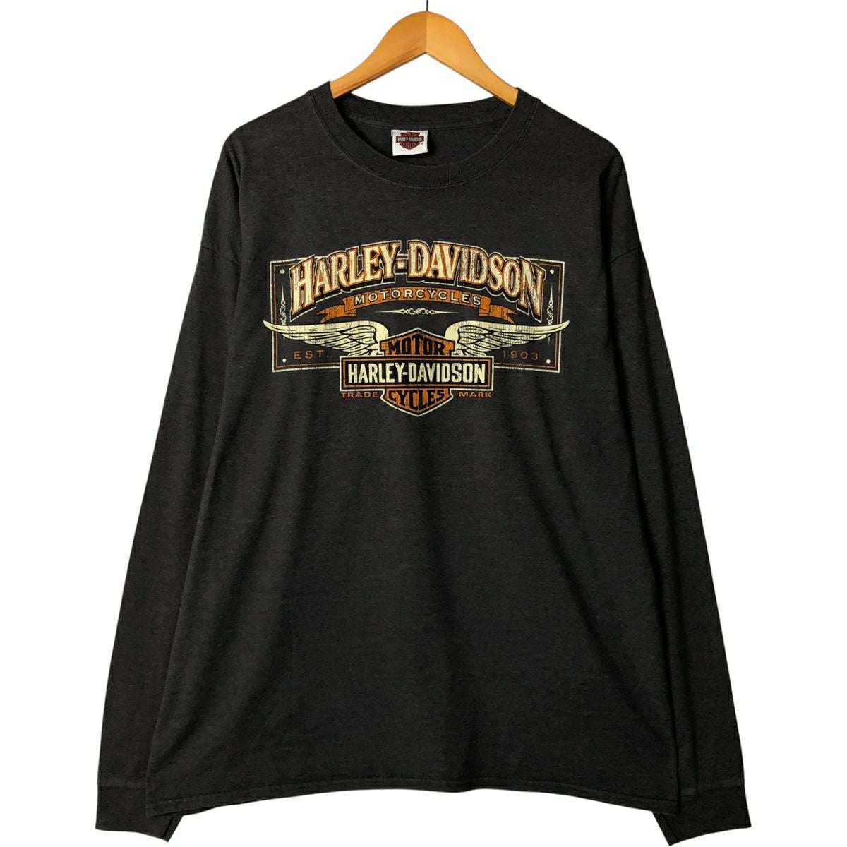 古着 ハーレーダビッドソン Harley-Davidson ロングTシャツ ロンT