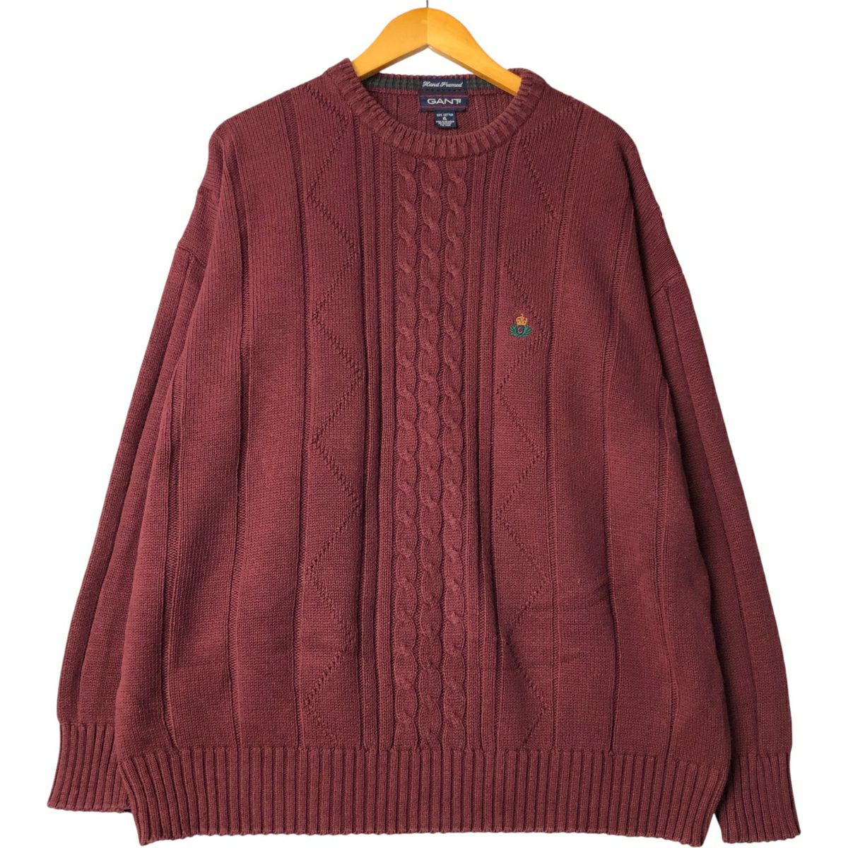 古着 80～90年代 J.E. Morgan ヘンリーネック サーマルロングTシャツ