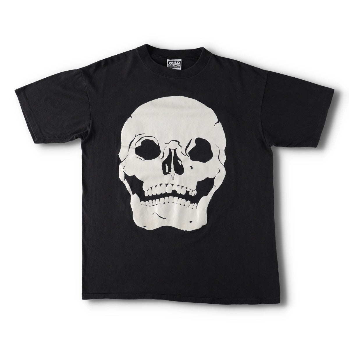古着 90年代 WILD ELEPHANT ドクロ柄 スカル柄 プリントTシャツ メンズ