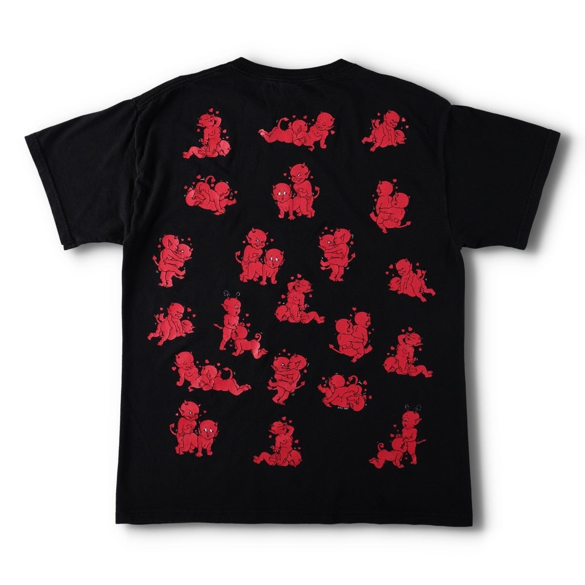 古着 90年代 FASHION VICTIM エロT プリントTシャツ USA製 メンズL相当
