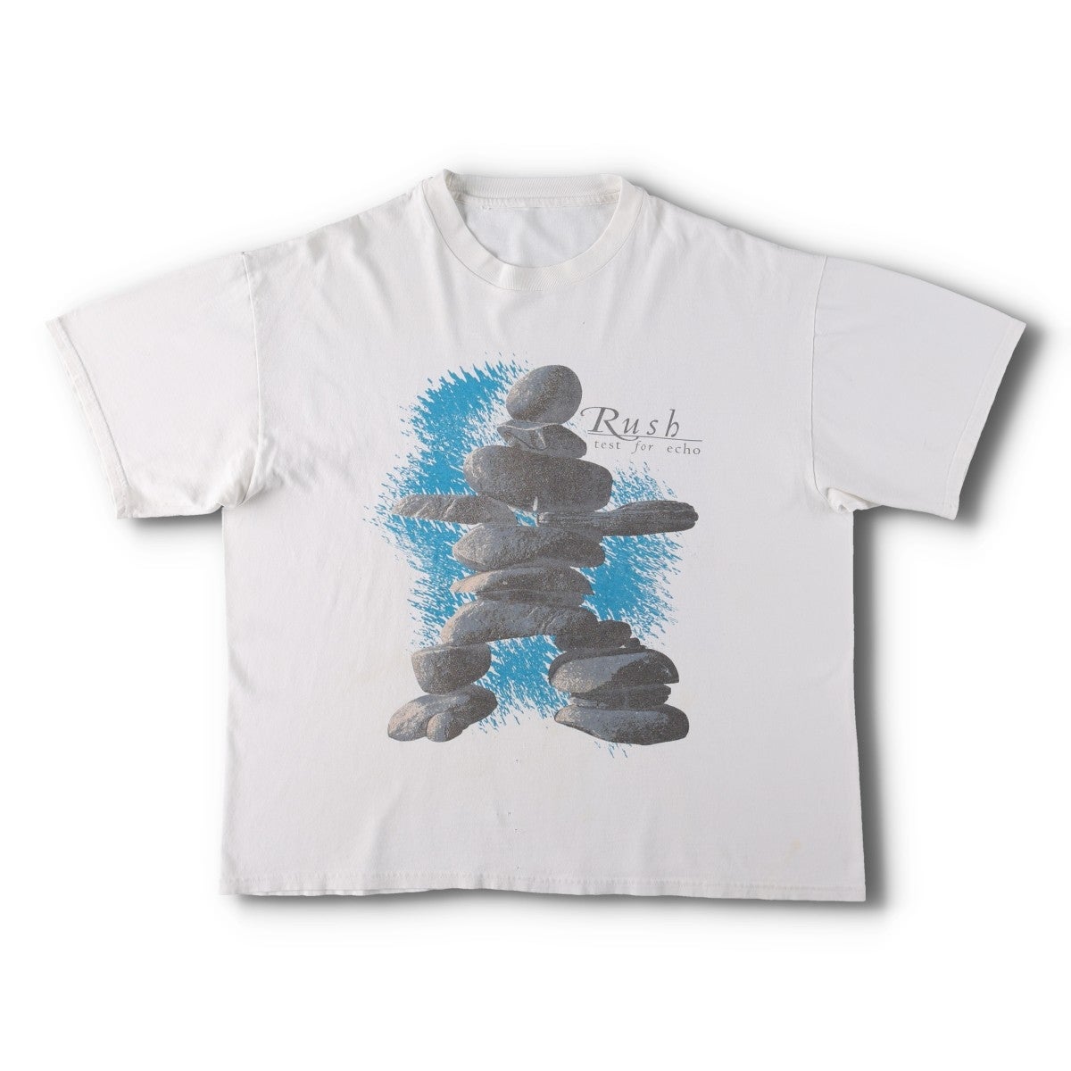 古着 90年代 RUSH ラッシュ バンドTシャツ バンT メンズXL相当