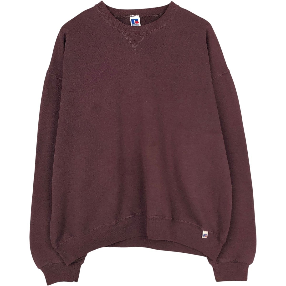 【新品未使用】サイズ6 メンズ トレーナー ラッセルノ 1864 古着 90年代 ラッセル Russell 無地 ブランクスウェットシャツ