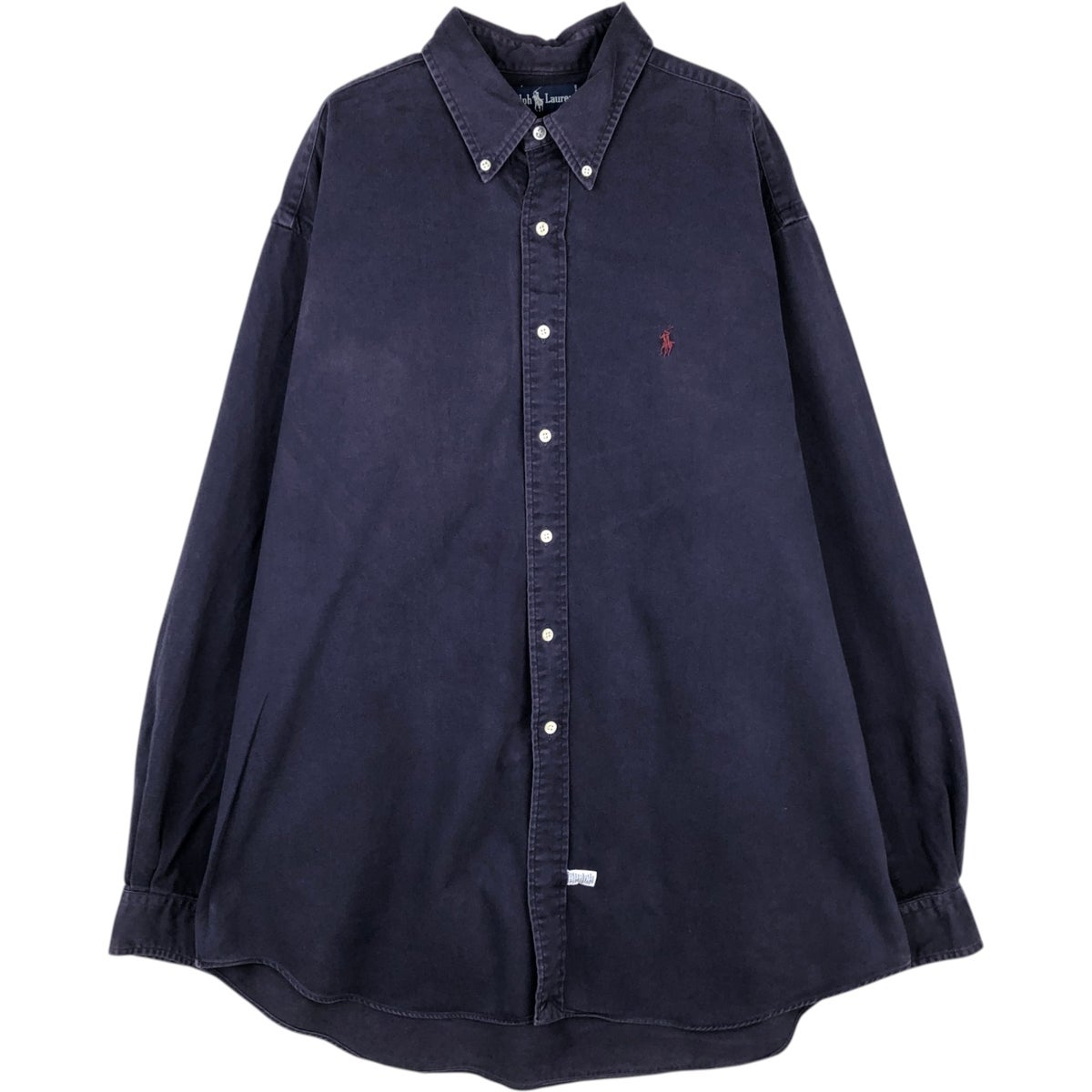 古着 ラルフローレン Ralph Lauren ボタンダウン 長袖 ポロシャツ メンズXL相当/eaa631894 古着 ラルフローレン Ralph Lauren ボタンダウン 長袖 ポロシャツ