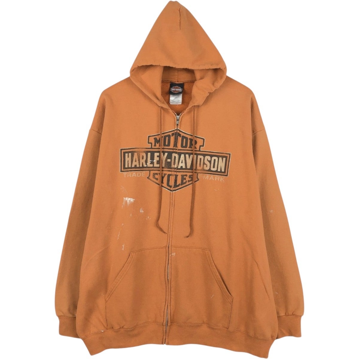 ヴィンテージHarley-Davidsonパーカー 古着 ハーレーダビッドソン Harley-Davidson スウェットフルジップ