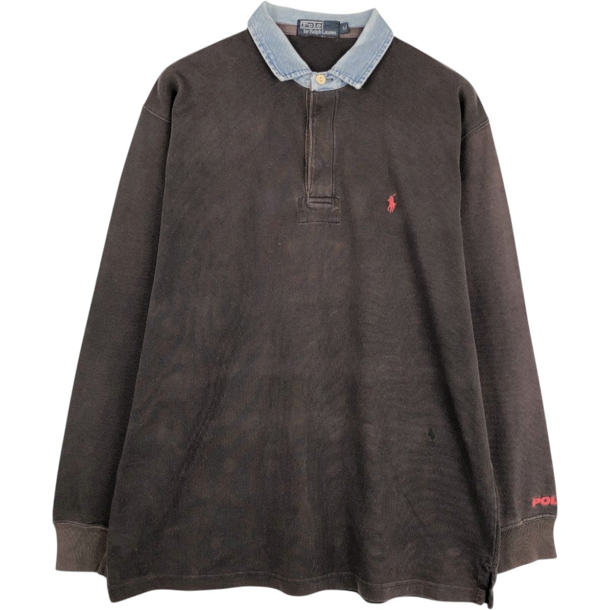 古着 ラルフローレン Ralph Lauren POLO by Ralph Lauren 長袖 ラガー