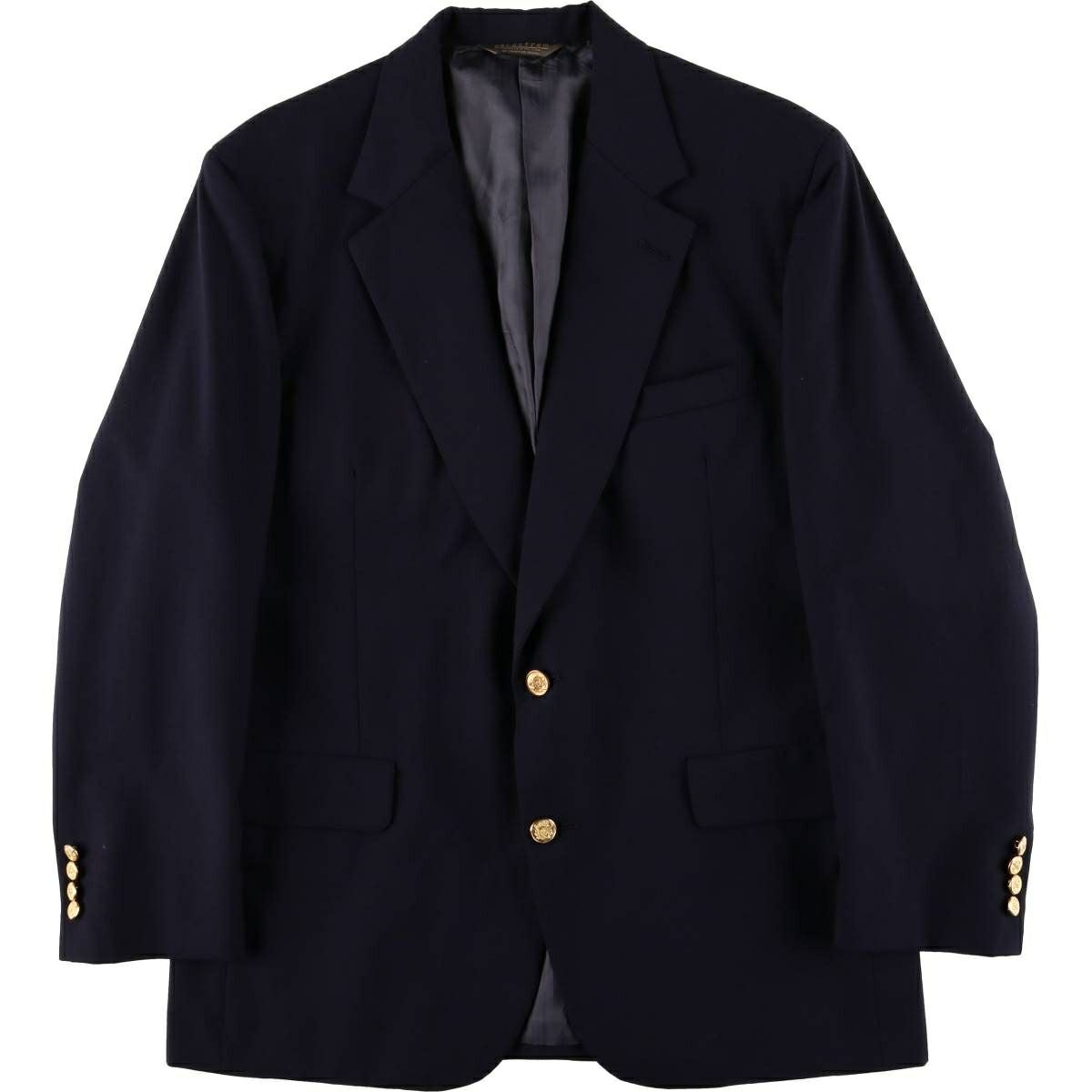 総柄　ビンテージ　ジャケット　金ボタン　ブラック　肩パッド入り　スタンドカラー 105748【CARHARTT】 RUGGED FLEXダックジャケット (Carhartt