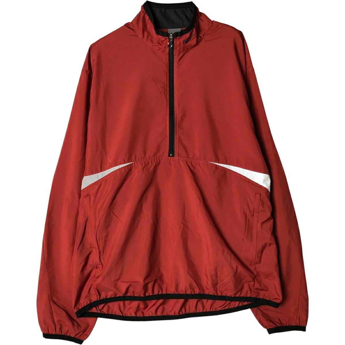 古着 00年代 ナイキ NIKE ハーフジップ フリースプルオーバー メンズL
