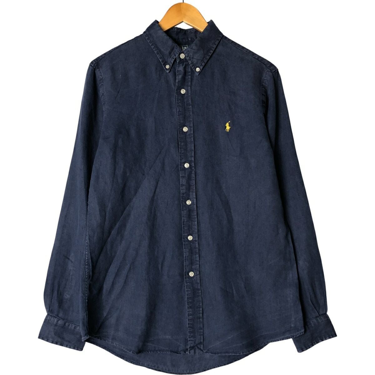 古着 ラルフローレン Ralph Lauren CUSTOM FIT ボーダー柄 長袖 ラガー