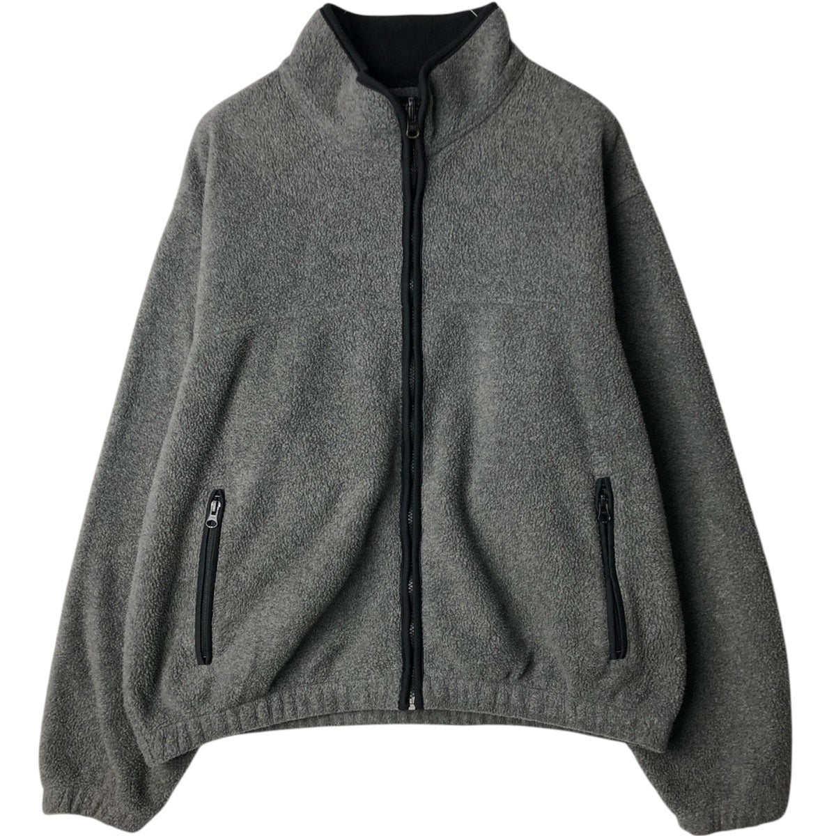 古着 90年代 エディーバウアー Eddie Bauer 黒タグ ハーフジップ
