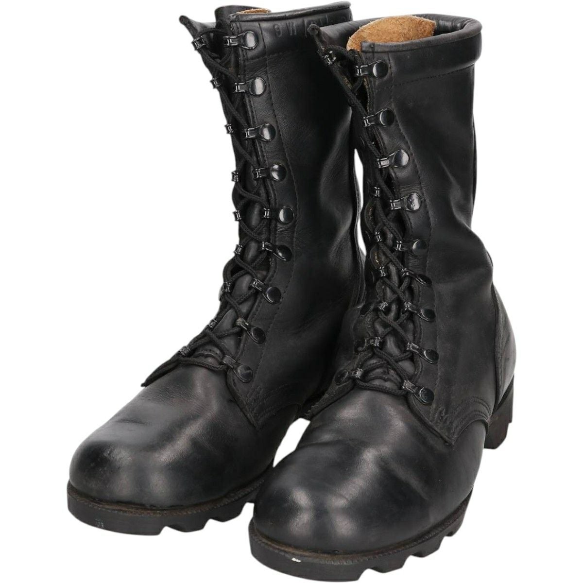 古着 80年代 米軍 コンバットブーツ 9W メンズ27.0cm相当 ヴィンテージ