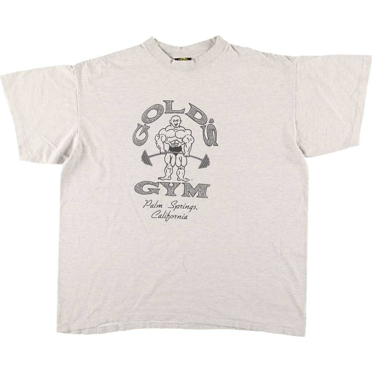 古着 90年代 GOLDS GYM ゴールドジム アドバタイジングTシャツ メンズ
