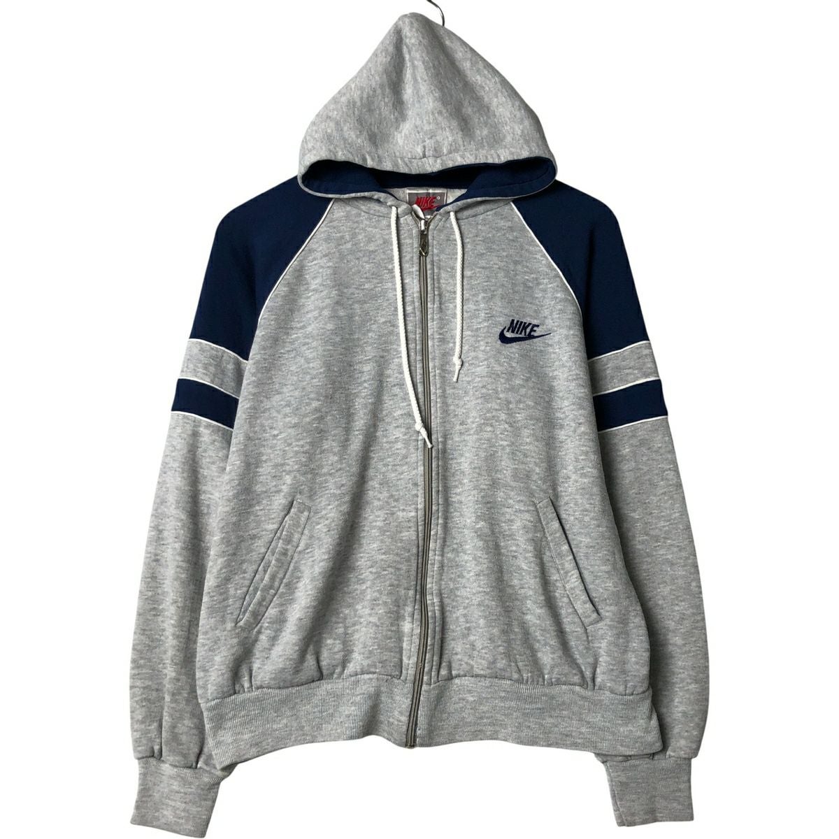 古着 90年代 ナイキ NIKE 銀タグ スウェットプルオーバーパーカー