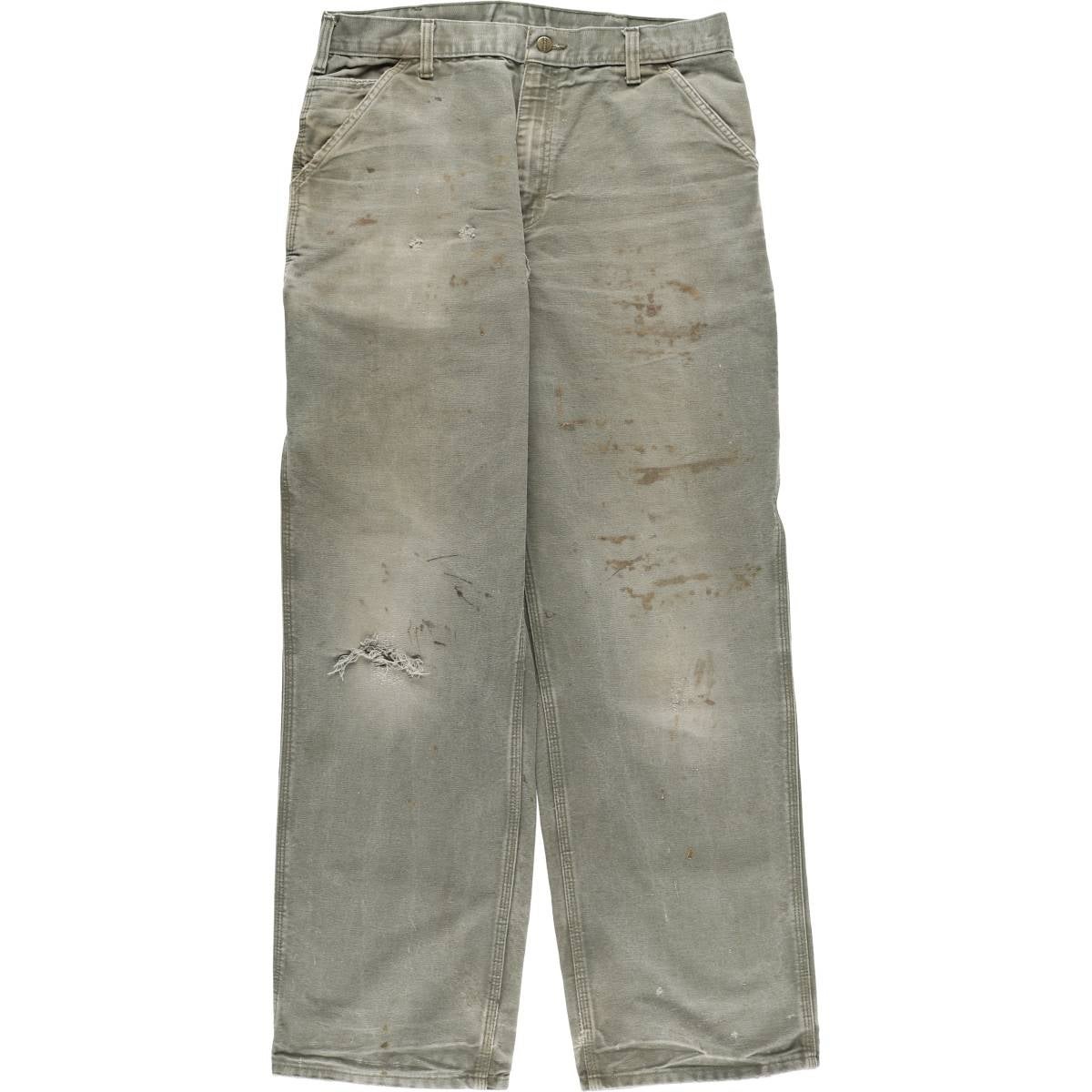 古着 カーハート Carhartt Original Dungaree Fit ダックペインター