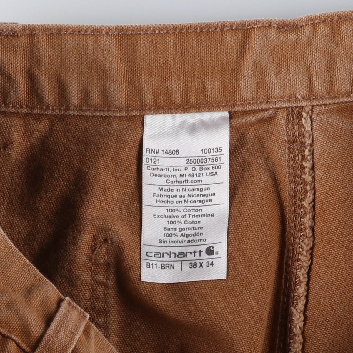 古着 カーハート Carhartt ダックペインターパンツ メンズw38相当/evb029976 古着 カーハート Carhartt ダックペインターパンツ メンズw38相当