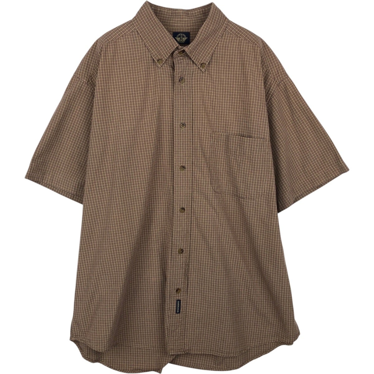 古着 ドッカーズ DOCKERS ボタンダウン 半袖 コットン ストライプシャツ メンズS相当/eaa619680 古着 ドッカーズ DOCKERS ボタンダウン 半袖 コットン ストライプ