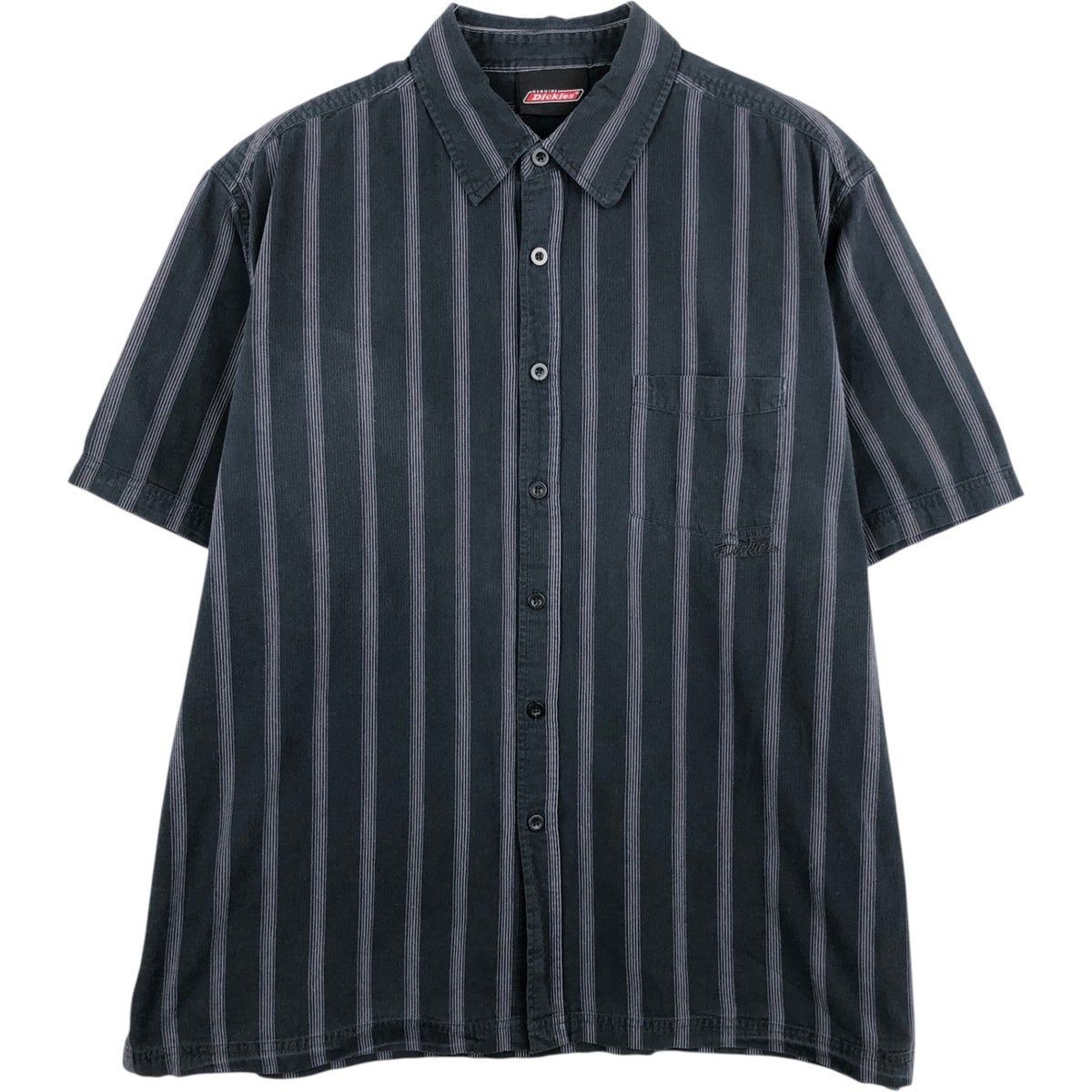古着 ディッキーズ Dickies チェック柄 半袖 ワークシャツ ボックス 古着 ディッキーズ Dickies チェック柄 半袖 ワークシャツ ボックス