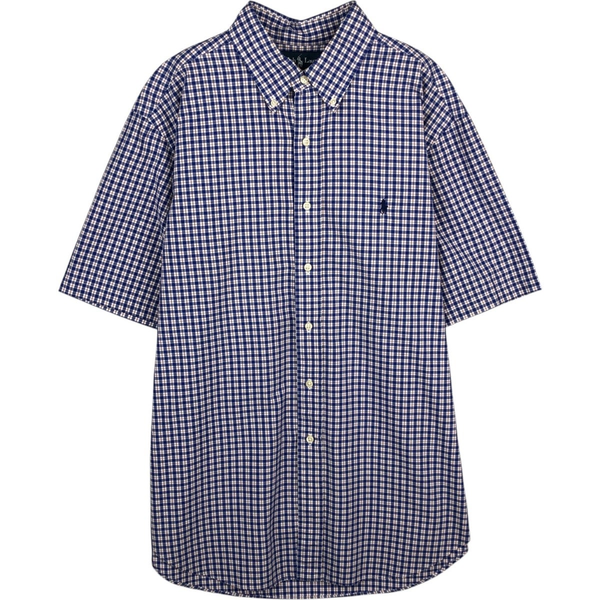 古着 ラルフローレン Ralph Lauren CLASSIC FIT ストライプ柄 マルチ