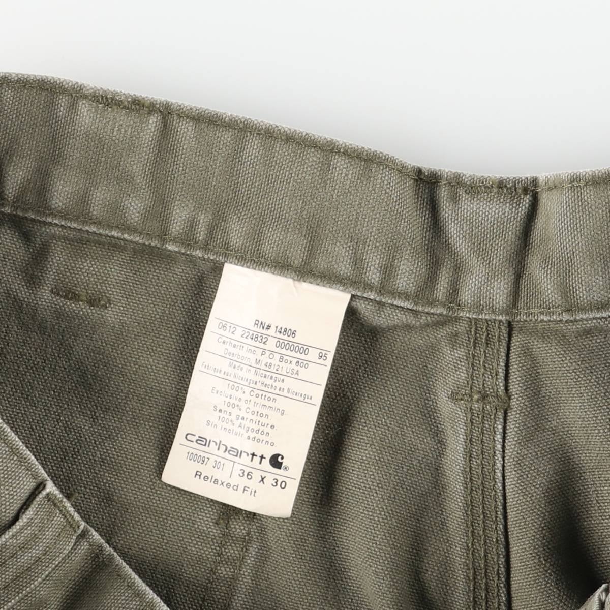 古着 カーハート Carhartt RELAXED FIT ダックペインターパンツ メンズ