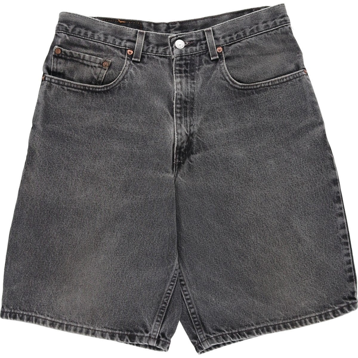 古着 リーバイス Levis 469 ブラックデニムショーツ ハーフパンツ