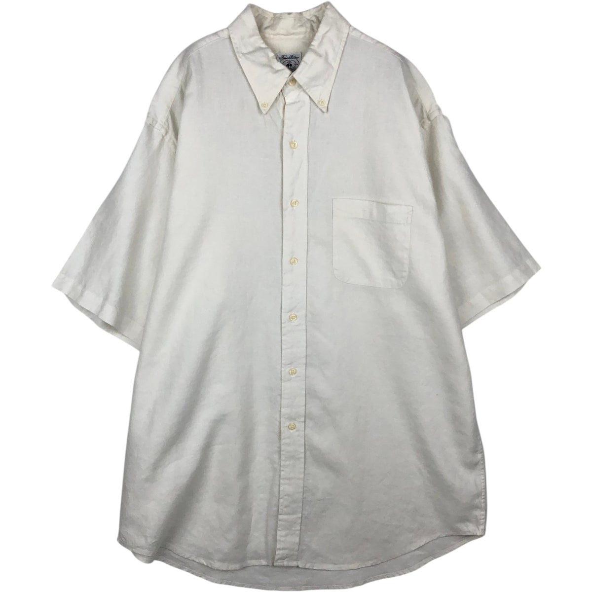古着 ブルックスブラザーズ Brooks Brothers IRISH LINEN 半袖 リネン
