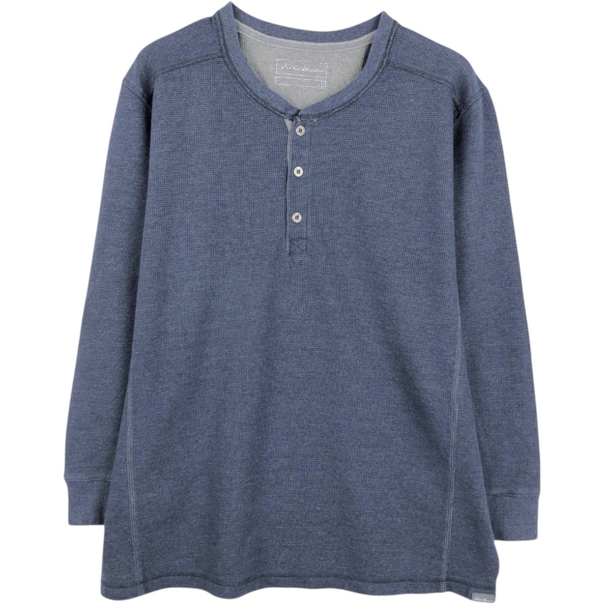 古着 エディーバウアー Eddie Bauer ヘンリーネック サーマルロンT